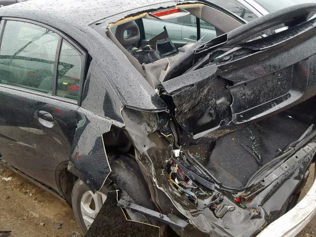 1G8AL52F63Z125296 - 2003 SATURN ION LEVEL BLACK photo 9