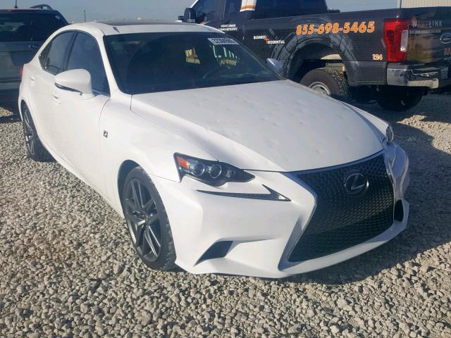 JTHBE1D22E5011912 - 2014 LEXUS IS 350 WHITE photo 1