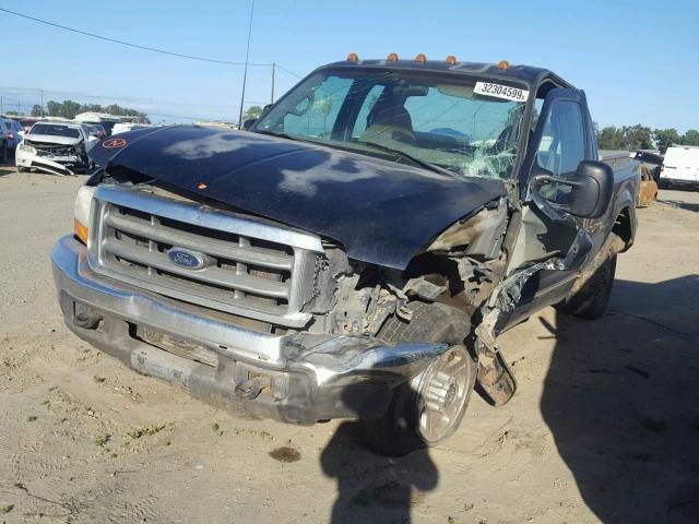 1FTSX31S4YEB91247 - 2000 FORD F350 SRW S BLUE photo 2