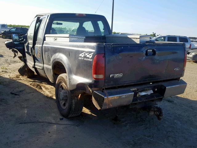 1FTSX31S4YEB91247 - 2000 FORD F350 SRW S BLUE photo 3