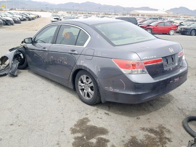 1HGCP2F42CA119361 - 2012 HONDA ACCORD LXP GRAY photo 3