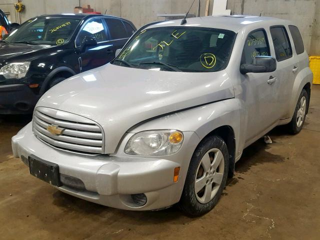 3GNCA13B79S590806 - 2009 CHEVROLET HHR LS Plata foto 2