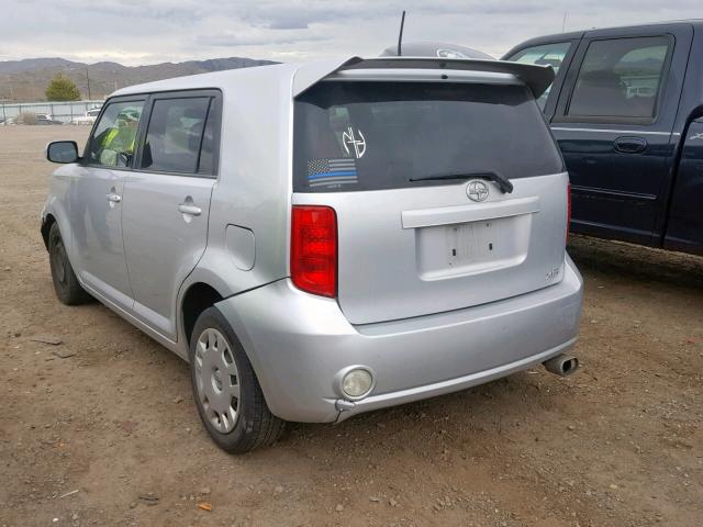 JTLKE50E491095967 - 2009 TOYOTA SCION XB 银色 照片 3