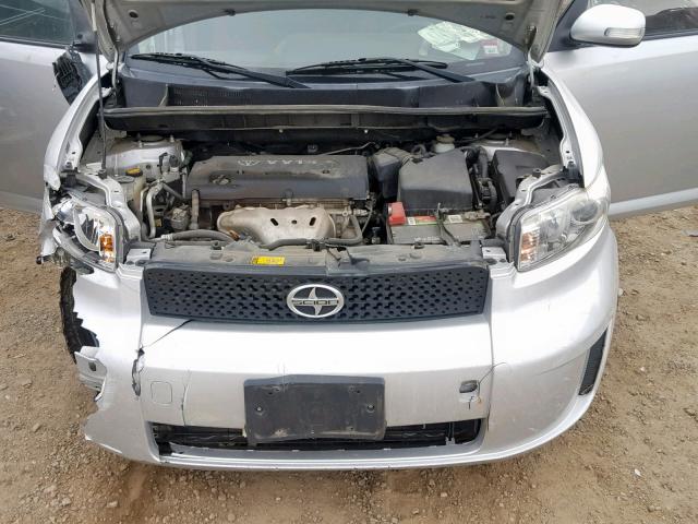 JTLKE50E491095967 - 2009 TOYOTA SCION XB 银色 照片 7