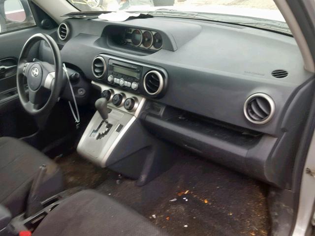 JTLKE50E491095967 - 2009 TOYOTA SCION XB 银色 照片 9