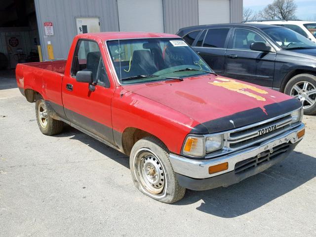 JT4RN81P2L5049887 - 1990 TOYOTA PICKUP 1/2 RED photo 1