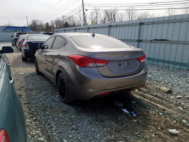 5NPDH4AEXBH014747 - 2011 HYUNDAI ELANTRA GLS  photo 3