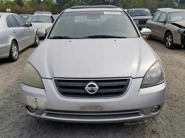 1N4BL11D72C214546 - 2002 NISSAN ALTIMA SE SILVER photo 9