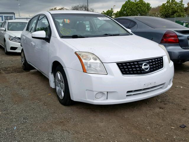 3N1AB61E38L756788 - 2008 NISSAN SENTRA 2.0 WHITE photo 1