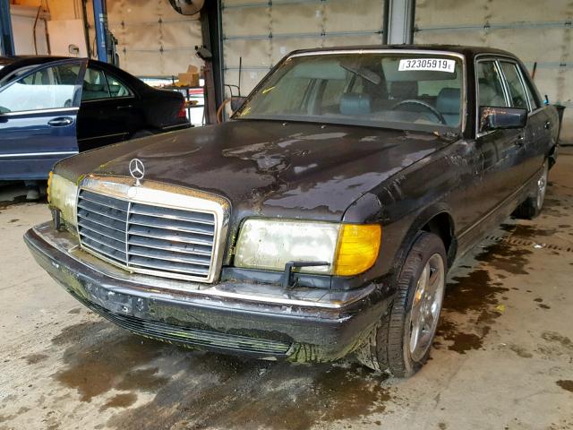 WDBCA39D5JA393375 - 1988 MERCEDES-BENZ 560 SEL CHARCOAL photo 2