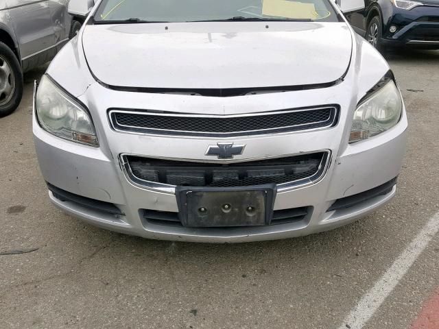 1G1ZC5EBXAF300951 - 2010 CHEVROLET MALIBU 1LT 银色 照片 9