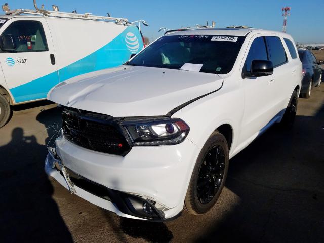 1C4RDHDG0GC361917 - 2016 DODGE DURANGO LIMITED  photo 2