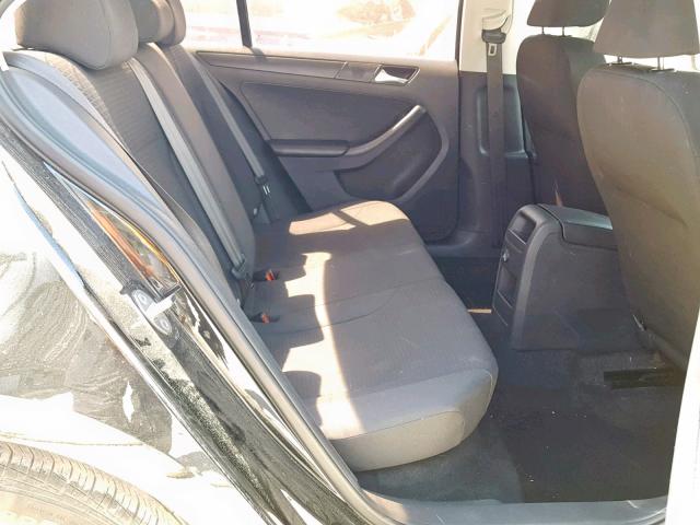 3VW2K7AJ7FM413717 - 2015 VOLKSWAGEN JETTA BASE BLACK photo 6