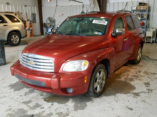 3GNDA23D68S588121 - 2008 CHEVROLET HHR LT RED photo 2