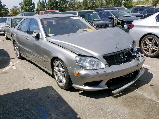 WDBNG75J06A482367 - 2006 MERCEDES-BENZ S 500 GRAY photo 1