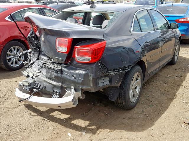 1G11B5SA4DF133180 - 2013 CHEVROLET MALIBU LS ნაცრისფერი ფოტო 4