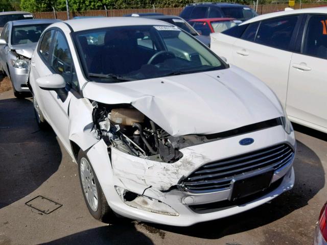 3FADP4TJ8EM169220 - 2014 FORD FIESTA S WHITE photo 1