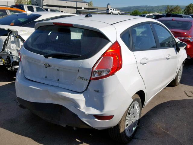 3FADP4TJ8EM169220 - 2014 FORD FIESTA S WHITE photo 4