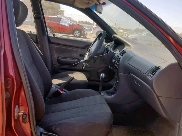 1Y1SK5268TZ055941 - 1996 GEO PRIZM BASE RED photo 5