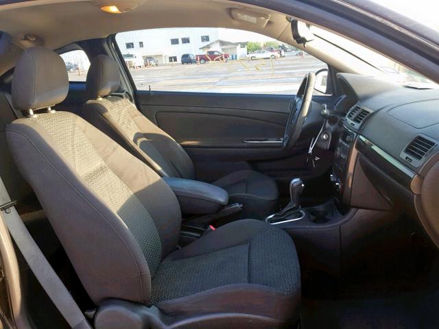 1G2AS18H897230456 - 2009 PONTIAC G5 BLACK photo 5