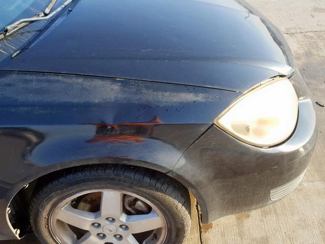 1G2AS18H897230456 - 2009 PONTIAC G5 BLACK photo 9