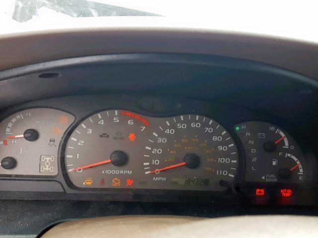 5TDBT48A11S055477 - 2001 TOYOTA SEQUOIA LI BLACK photo 8