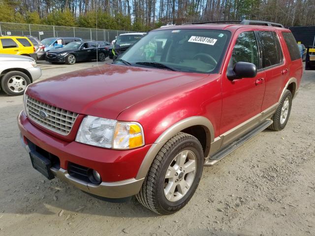 1FMZU74K73UB24940 - 2003 FORD EXPLORER EDDIE BAUER  photo 2