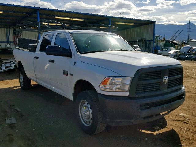 3C6TD5HT2CG246035 - 2012 DODGE RAM 2500 S WHITE photo 1