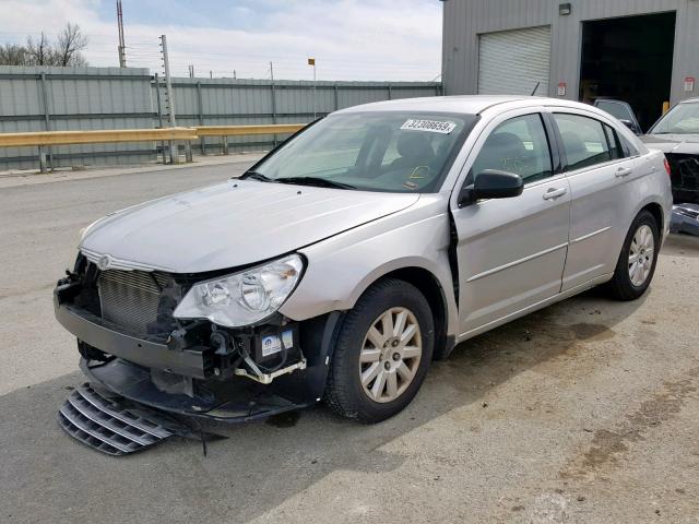 1C3LC46KX8N211861 - 2008 CHRYSLER SEBRING LX SILVER photo 2