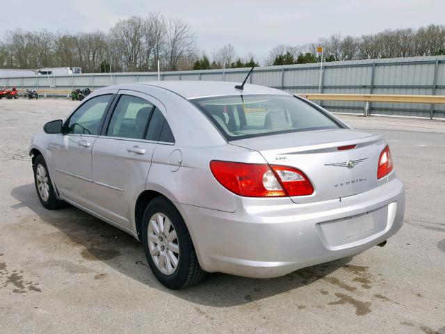 1C3LC46KX8N211861 - 2008 CHRYSLER SEBRING LX SILVER photo 3