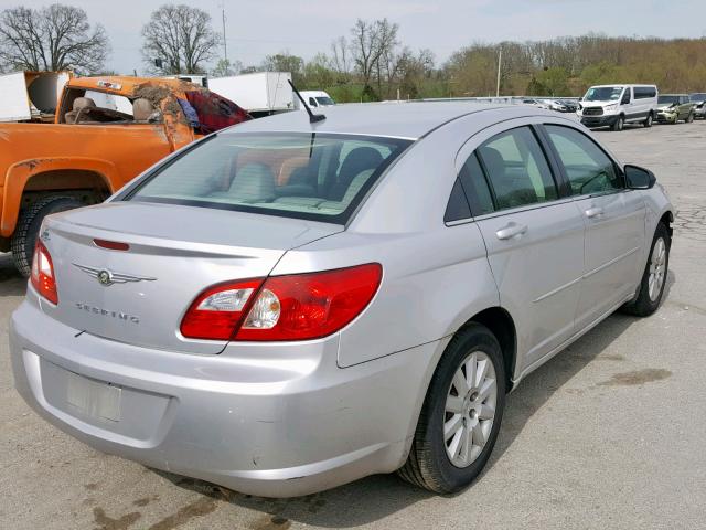 1C3LC46KX8N211861 - 2008 CHRYSLER SEBRING LX SILVER photo 4