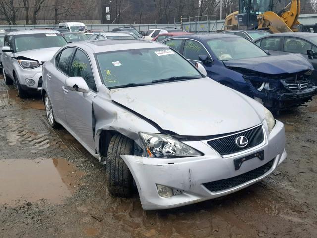 JTHCK262372011552 - 2007 LEXUS IS 250 SILVER photo 1