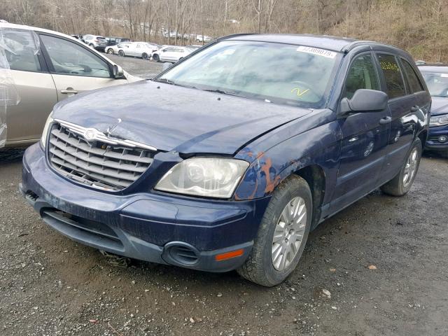 2A4GM484X6R745090 - 2006 CHRYSLER PACIFICA BLUE photo 2