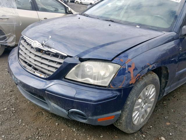 2A4GM484X6R745090 - 2006 CHRYSLER PACIFICA BLUE photo 9