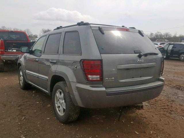 1J8GR48K27C692166 - 2007 JEEP GRAND CHER GRAY photo 3