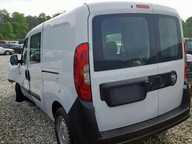 ZFBERFAT7G6C46810 - 2016 RAM PROMASTER 白色 照片 3