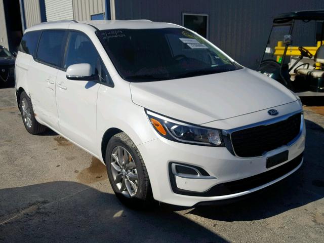 KNDMB5C15K6531367 - 2019 KIA SEDONA LX WHITE photo 1