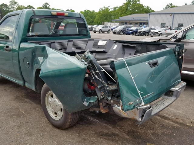 1GCCS146748170925 - 2004 CHEVROLET COLORADO GREEN photo 9