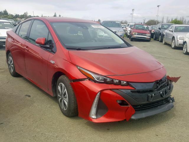 JTDKARFPXJ3094189 - 2018 TOYOTA PRIUS PRIM 红色 照片 1