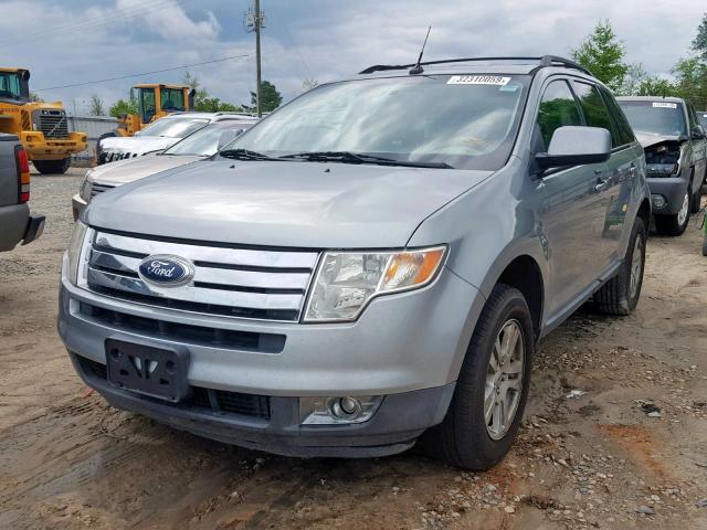 2FMDK38CX7BB59365 - 2007 FORD EDGE SEL SILVER photo 2