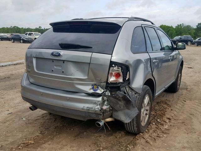 2FMDK38CX7BB59365 - 2007 FORD EDGE SEL SILVER photo 4