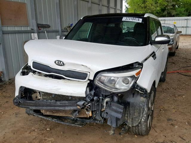 KNDJX3A52E7099849 - 2014 KIA SOUL ! WHITE photo 2