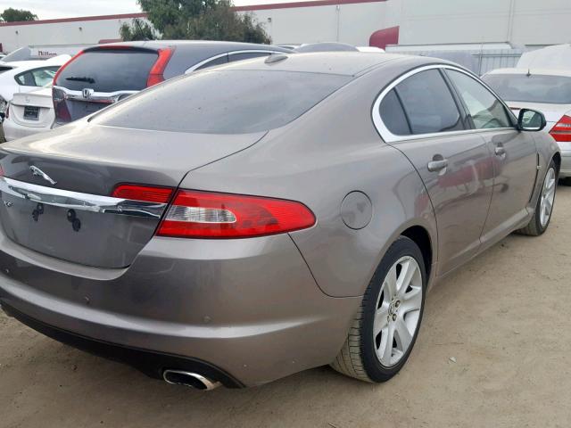 SAJWA05B59HR46774 - 2009 JAGUAR XF LUXURY GRAY photo 4