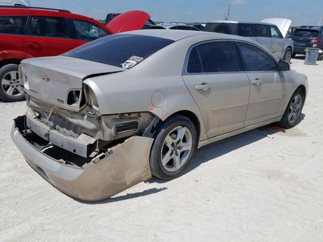 1G1ZC5E02AF209655 - 2010 CHEVROLET MALIBU 1LT 米色 照片 4