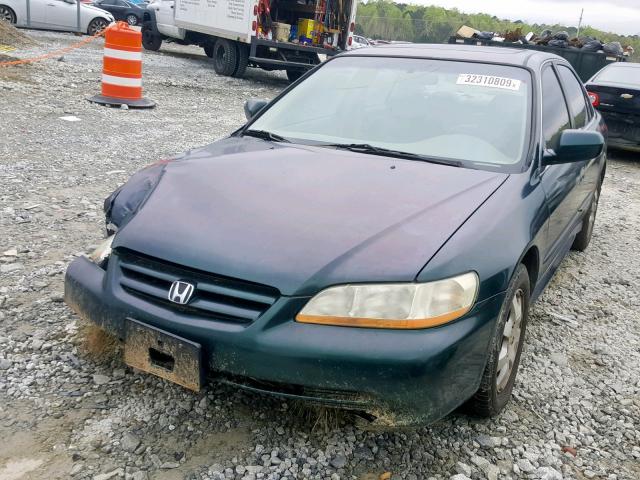 1HGCG56681A057917 - 2001 HONDA ACCORD EX RED photo 2