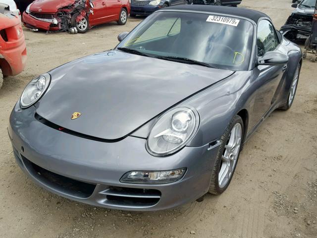 WP0CA29917S765983 - 2007 PORSCHE 911 NEW GE GRAY photo 2