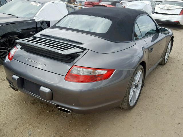 WP0CA29917S765983 - 2007 PORSCHE 911 NEW GE GRAY photo 4