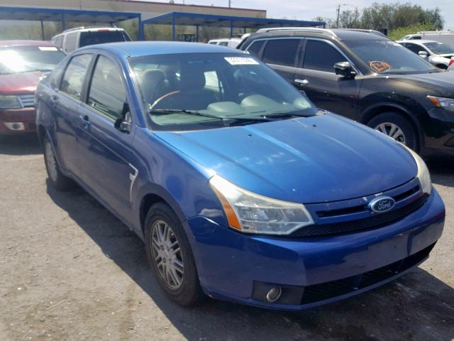 1FAHP36N89W202605 - 2009 FORD FOCUS SES BLUE photo 1