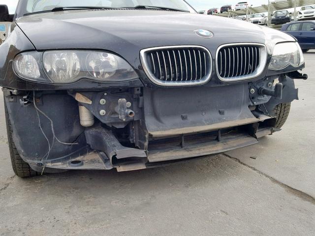 WBAEU33404PF62133 - 2004 BMW 325 XI BLACK photo 9