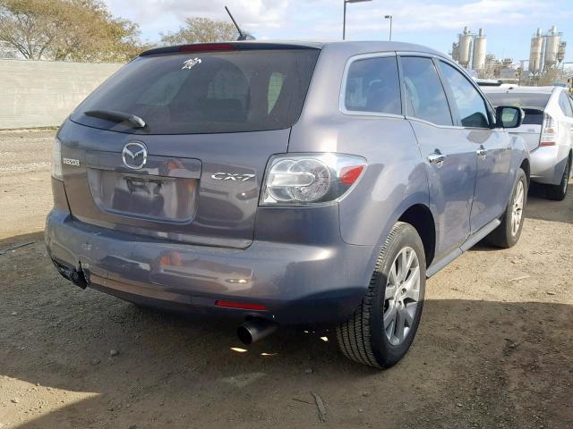 JM3ER29L690228173 - 2009 MAZDA CX-7 GRAY photo 4